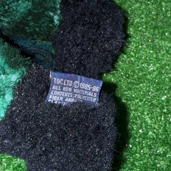 The Boyds Collection Emmett Elfberg 11" Bear Plush Fabric Hat Vintage 1996 NEW - Picture 9 of 14